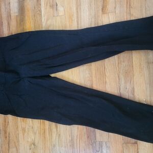 J crew scalloped black pants